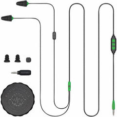 Plugfones - Hearing Protection/Communication Type: Earplugs w/Audio Noise Reduction Rating (dB): 26.00 - Eagle Tool & Supply