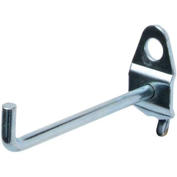 NMC - 2-3/4" Long Pegboard Hook - 2-3/4" Projection, 90° Bend, Steel - Eagle Tool & Supply