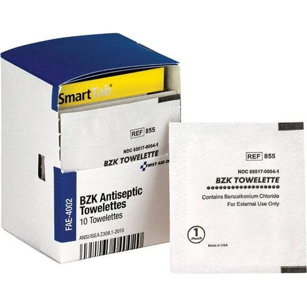 PRO-SAFE - Antiseptics, Ointments, & Creams Type: Antiseptic Form: Wipes - Eagle Tool & Supply