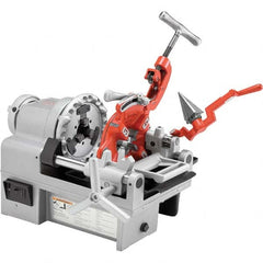 Ridgid - Pipe Threading Machines Maximum Pipe Size Capacity (mm): 37.00 Maximum Pipe Size Capacity (Inch): 1-1/2 - Eagle Tool & Supply