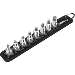 Wera - Hex & Torx Bit Socket Sets Type: Hex Bit Socket Set Drive Size: 3/8 - Eagle Tool & Supply