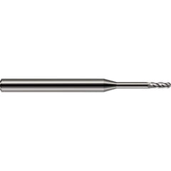Harvey Tool - 0.5mm Diam, 0.06" LOC, 2 Flute Solid Carbide Ball End Mill