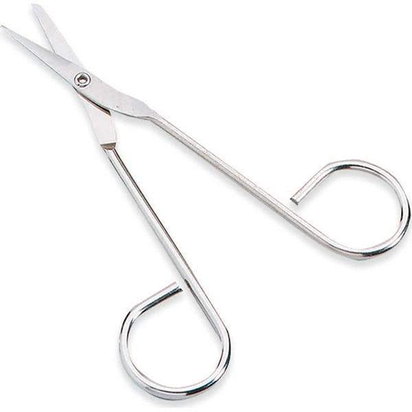 PRO-SAFE - Scissors, Forceps & Tweezers Type: Scissors Length (Inch): 4.5 - Eagle Tool & Supply