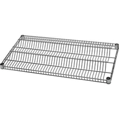 Quantum Storage - 1 Shelf Wire Shelving Unit - 18" Wide x 36" Deep, - Eagle Tool & Supply