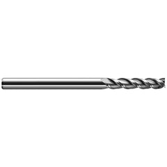Harvey Tool - Square End Mills; Mill Diameter (Inch): 1/8 ; Mill Diameter (Decimal Inch): 0.1250 ; Length of Cut (Inch): 1 ; Length of Cut (Decimal Inch): 1.0000 ; Material: Solid Carbide ; Finish/Coating: Uncoated - Exact Industrial Supply