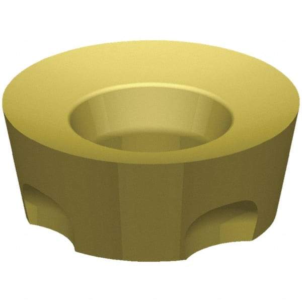 Kennametal - RPEX10T3 701X4 Grade SP4019 Carbide Milling Insert - TiAlN Finish, 3.97mm Thick, 10mm Inscribed Circle - Eagle Tool & Supply