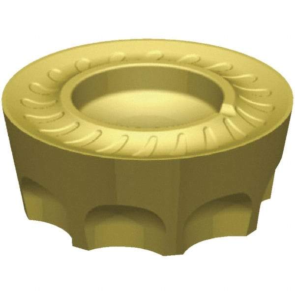 Kennametal - RPHT1204 GDX Grade KCM40 Carbide Milling Insert - AlTiN Finish, 4.76mm Thick, 12mm Inscribed Circle - Eagle Tool & Supply