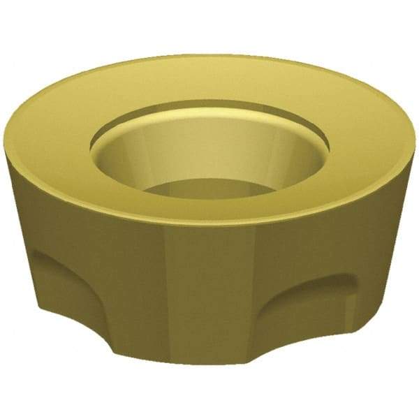 Kennametal - RPMT10T3 41X4 Grade SP6519 Carbide Milling Insert - TiAlN Finish, 3.97mm Thick, 10mm Inscribed Circle - Eagle Tool & Supply