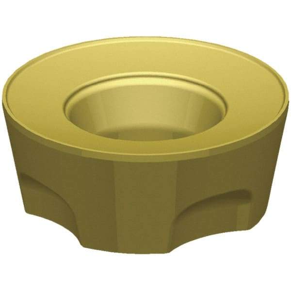 Kennametal - RPHT10T3 X4 Grade X500 Carbide Milling Insert - TiN Finish, 3.97mm Thick, 10mm Inscribed Circle - Eagle Tool & Supply
