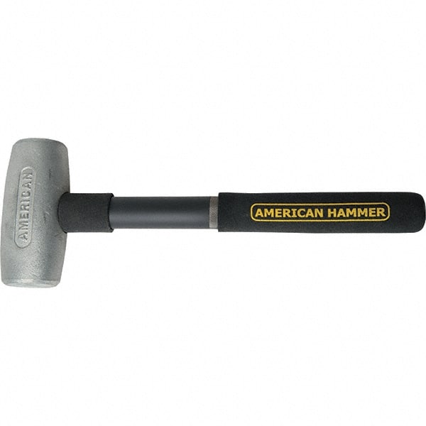 American Hammer - 4 Lb Aluminum Nonsparking Soft Face Hammer - Exact Industrial Supply