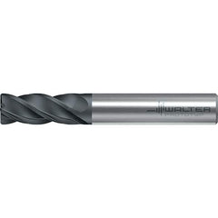 Walter-Prototyp - 10mm, 4 Flute, Solid Carbide, 0.5mm End Mill - 2.835" OAL, 38° Helix, Right Hand Flute, 22mm LOC, Right Hand Cut - Eagle Tool & Supply