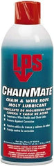 LPS - 16 oz Aerosol Extreme Temperature Chain & Cable Lubricant - Gray/Black, 0 to 300°F - Eagle Tool & Supply