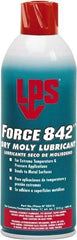 LPS - 11 oz Aerosol Dry Film with Moly Lubricant - Dark Gray, 0°F to 842°F - Eagle Tool & Supply