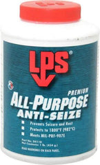 LPS - 1 Lb Can General Purpose Anti-Seize Lubricant - Molybdenum Disulfide, -65 to 1,800°F, Blue/Gray, Water Resistant - Eagle Tool & Supply