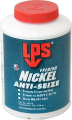 LPS - 1 Lb Can Extreme Temperature Anti-Seize Lubricant - Nickel, -65 to 2,600°F, Silver Gray, Water Resistant - Eagle Tool & Supply