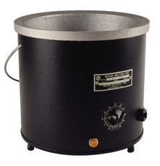 WAAGE - 1 Gal, 5-1/2" Deep, 150 to 450°F, Dip Coat Pot - 8" ID, 230 Volts, 1000 Watts - Eagle Tool & Supply