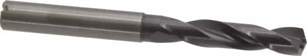 Guhring - 6.4mm 140° Spiral Flute Solid Carbide Screw Machine Drill Bit - Eagle Tool & Supply