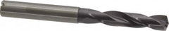 Guhring - 6.4mm 140° Spiral Flute Solid Carbide Screw Machine Drill Bit - Eagle Tool & Supply