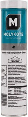 Dow Corning - 14.1 oz Cartridge Lithium High Temperature Grease - Black, High Temperature, 550°F Max Temp, NLGIG 2, - Eagle Tool & Supply