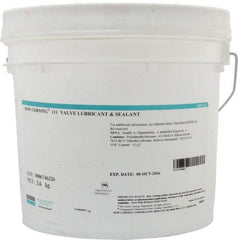 Dow Corning - 8 Lb Can Silicone/Moly Lubricant - White/Light Gray, -40°F to 392°F, Food Grade - Eagle Tool & Supply