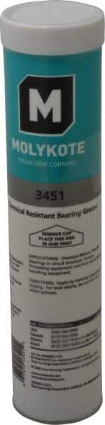 Dow Corning - 19.4 oz Cartridge Fluorosilicone High Temperature Grease - White, High Temperature, NLGIG 2, - Eagle Tool & Supply