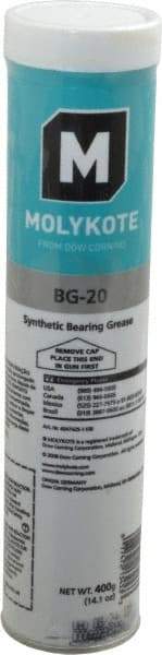 Dow Corning - 14.1 oz Cartridge Synthetic High Temperature Grease - Beige, High Temperature, NLGIG 2 to 3, - Eagle Tool & Supply