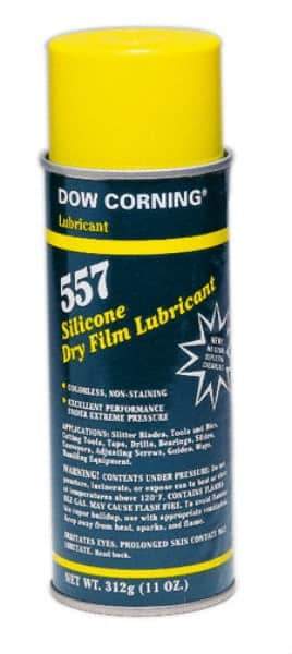 Dow Corning - 16 oz Aerosol Dry Film Moly/Silicone Lubricant - Clear, -40°F to 110°F - Eagle Tool & Supply