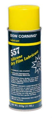 Dow Corning - 16 oz Aerosol Dry Film Moly/Silicone Lubricant - Clear, -40°F to 110°F - Eagle Tool & Supply