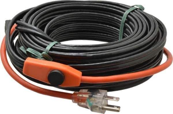 EasyHeat - 40' Long, Preassembled, Fixed Length, Fixed Wattage, Protection Heat Cable - 120 Input Volts, 280 Watts - Eagle Tool & Supply