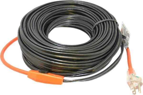 EasyHeat - 80' Long, Preassembled, Fixed Length, Fixed Wattage, Protection Heat Cable - 120 Input Volts, 560 Watts - Eagle Tool & Supply