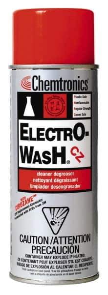 Chemtronics - 12 Ounce Aerosol Electrical Grade Cleaner/Degreaser - 17 kV Dielectric Strength, Nonflammable, Plastic Safe - Eagle Tool & Supply