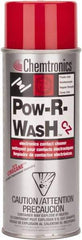 Chemtronics - 12 Ounce Aerosol Contact Cleaner - 31 kV Dielectric Strength, Nonflammable, Plastic Safe - Eagle Tool & Supply