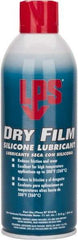 LPS - 16 oz Aerosol Dry Film/Silicone Lubricant - Clear, 500°F Max - Eagle Tool & Supply