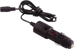 Ergodyne - 12 VDC Power Adapter for Heated Jacket - 4.92' Long, Black, Plastic - Eagle Tool & Supply