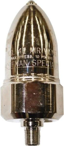 Hoffman Speciality - 1/4" Pipe Convector Steam Vent - 2 Max psi, NPT End Connection - Eagle Tool & Supply