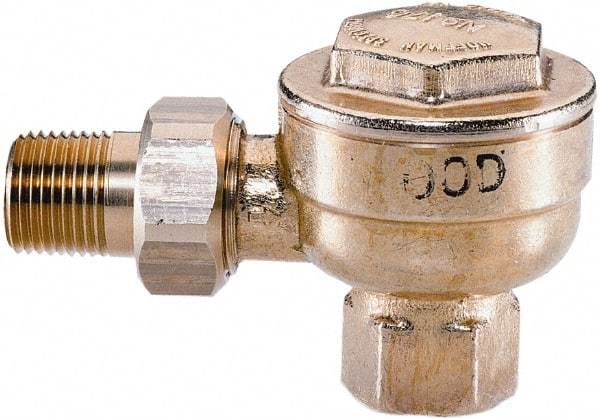 Hoffman Speciality - 2 Port, 1/2" Pipe, Stainless Steel Thermostatic Steam Trap - 25 Max psi - Eagle Tool & Supply