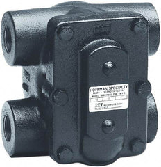 Hoffman Speciality - 4 Port, 1" Pipe, Stainless Steel Float & Thermostatic Steam Trap - 30 Max psi - Eagle Tool & Supply