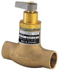 Bell & Gossett - 3/4" Pipe, Bronze Manually Operated Plumbing Valve - Buna Seal, Sweated - Eagle Tool & Supply