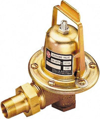 Bell & Gossett - 1/2" Inlet, 1/2" Outlet, Female Union x FNPT, Pressure Reducing Valve - 125 Max psi, Lead Free Brass - Eagle Tool & Supply