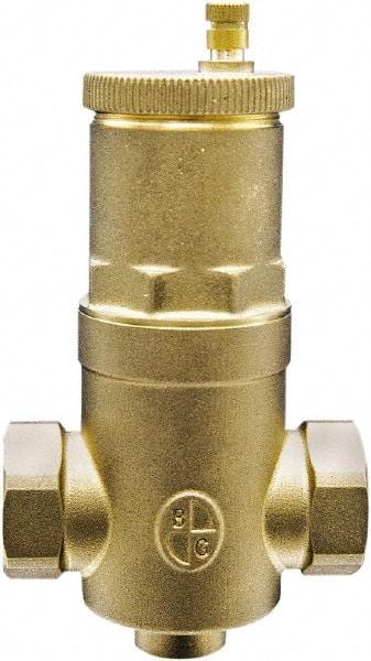 Bell & Gossett - 1-1/4" Pipe Enhanced Air Separator Air Vent - 150 Max psi, FNPT End Connection - Eagle Tool & Supply