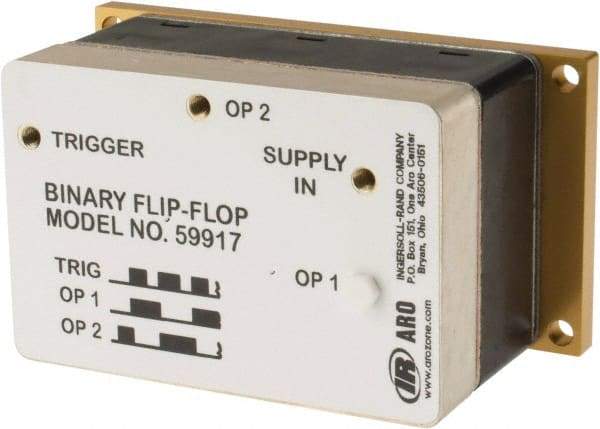 ARO/Ingersoll-Rand - Manually Operated Valves   Valve Type: Binary Flip-Flop    Actuator Type: Palm Button - Eagle Tool & Supply