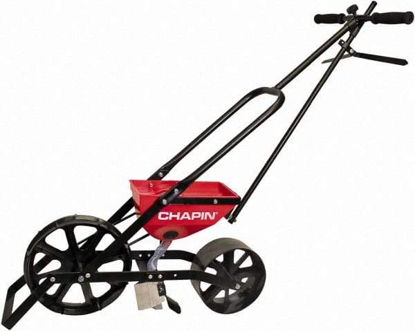 Chapin - 5 Lb Powder Coated Steel Walk Behind Broadcast Landscape Spreader - 14" Poly Wheels - Eagle Tool & Supply