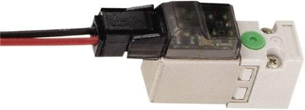 ARO/Ingersoll-Rand - Solenoid Actuator, Spring Return, 2 Position, Body Ported Solenoid Air Valve - 110 VAC Input, 0.01 CV, 3 Way, 100 psi, 122° Max Temp, 44° Min Temp - Eagle Tool & Supply