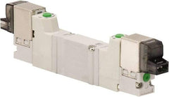 ARO/Ingersoll-Rand - Solenoid Actuator, Solenoid Return, 2 Position, Body Ported Solenoid Air Valve - 24 VDC Input, 0.2 CV, 4 Way, 100 psi, 122° Max Temp, 44° Min Temp - Eagle Tool & Supply