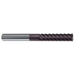 5/16" Dia. - 3" OAL - 45° Helix Firex Carbide End Mill - 6 FL - Eagle Tool & Supply