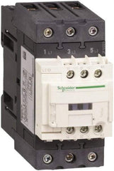 Schneider Electric - 3 Pole, 230 Coil VAC at 50/60 Hz, 65 Amp at 440 VAC, Nonreversible IEC Contactor - CCC, CSA, CSA C22.2 No. 14, EN/IEC 60947-4-1, EN/IEC 60947-5-1, GOST, RoHS Compliant, UL 508, UL Listed - Eagle Tool & Supply