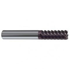 5/16" Dia. - 2-1/2" OAL - 55° Helix Firex Carbide End Mill - 6 FL - Eagle Tool & Supply