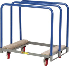 Little Giant - 1,000 Lb Capacity Steel Panel Truck - Steel Deck, 24" OAW, 36" Platform Length, Polyurethane Casters - Eagle Tool & Supply