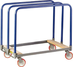 Little Giant - 1,000 Lb Capacity Steel Panel Truck - Steel Deck, 24" OAW, 36" Platform Length, Polyurethane Casters - Eagle Tool & Supply