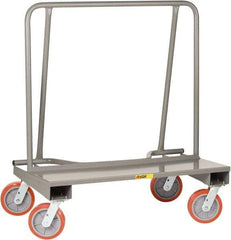 Little Giant - 2,000 Lb Capacity Steel Drywall Cart - 24" OAW, Polyurethane Casters - Eagle Tool & Supply